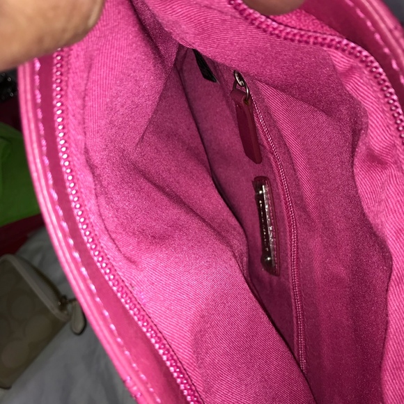 Banana Republic Pink Leather Shoulder Bag - Picture 5 of 9